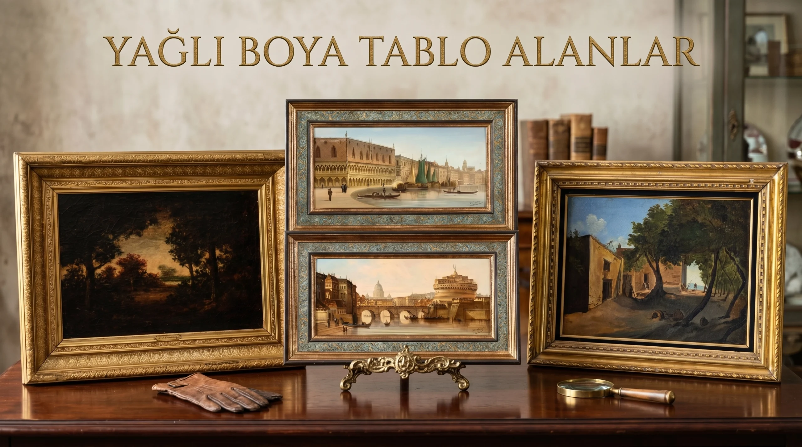 yağlı boya tablo alanlar