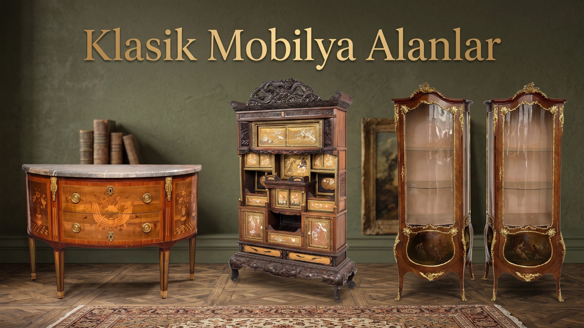 klasik mobilya alanlar